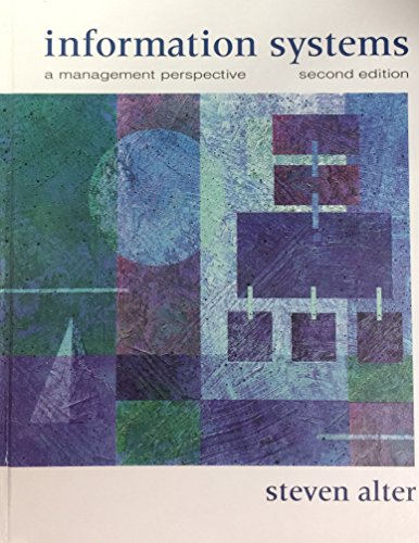 Stock image for Information Systems : A Management Perspective for sale by Better World Books