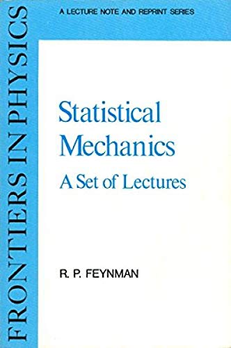 9780805325096: Statistical Mechanics (Frontiers in Physics)