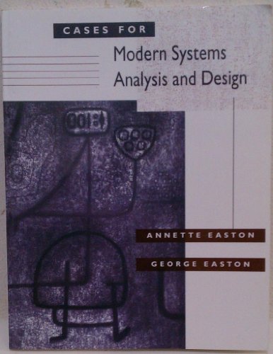Stock image for Cases for Modern Systems Analysis and Design for sale by Better World Books
