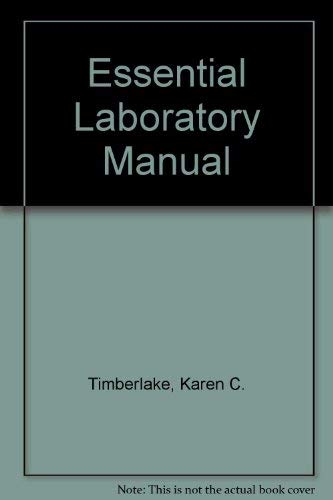 Stock image for The Essential Lab Manual for sale by Better World Books: West