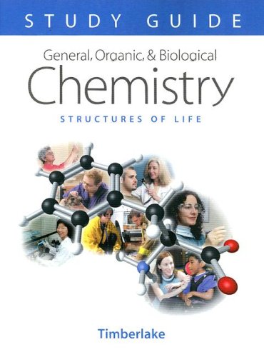9780805329872: Student Study Guide and Selected Solutions for General, Organic, and Biological Chemistry