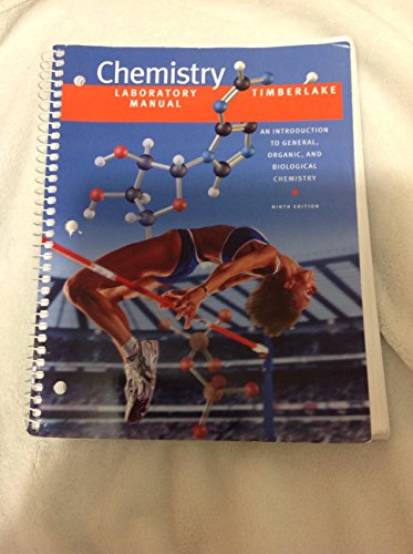 9780805330250: Lab Manual for Chemistry: An Introduction to General, Organic, and Biological Chemistry