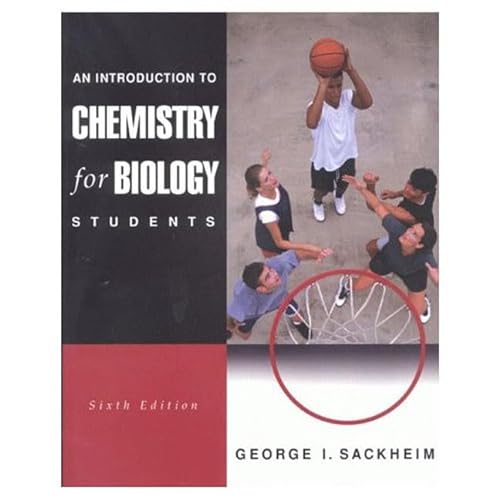 9780805330977: An Introduction to Chemistry for Biology Students