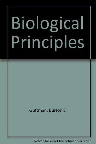 Stock image for Biological Principles for sale by Cambridge Rare Books