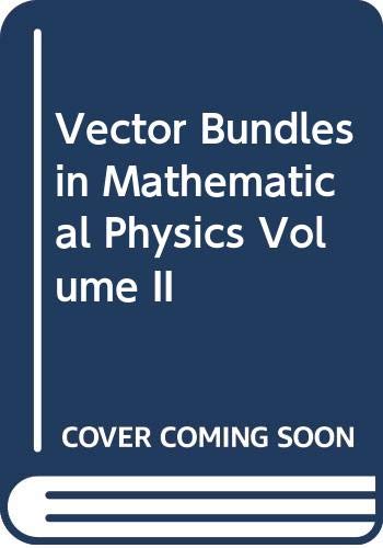 Imagen de archivo de Vector Bundles in Mathematical Physics a la venta por Anybook.com