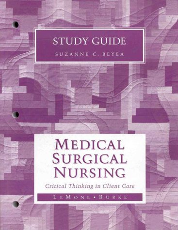 Beispielbild fr Study Guide for Medical-Surgical Nursing: Critical Thinking in Client Care zum Verkauf von Booksavers of MD