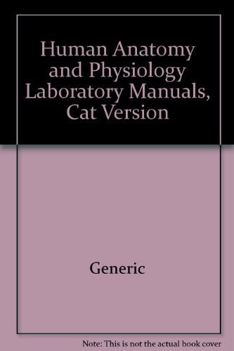 9780805343458: Human Anatomy and Physiology Laboratory Manuals, Cat Version (6th Edition)