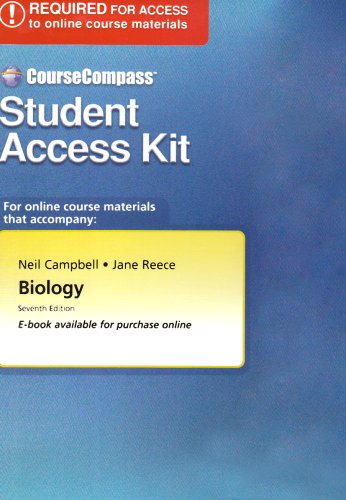 9780805345889: CourseCompass™ Student Access Kit for Biology