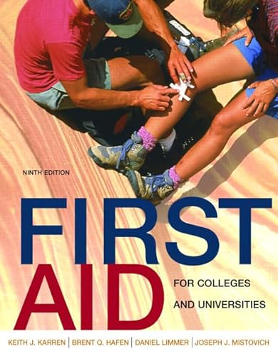 Beispielbild fr First Aid for Colleges and Universities (9th Edition) zum Verkauf von Hawking Books