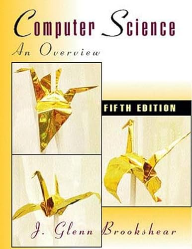 Beispielbild fr Computer Science: An Overview zum Verkauf von Wonder Book