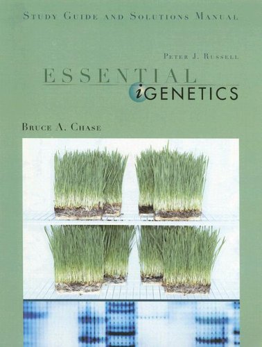 Beispielbild für Essential Igenetics : S/G and Ssm zum Verkauf von Better World Books