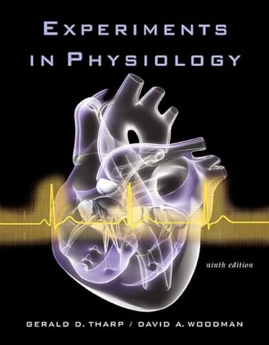 Beispielbild fr Experiments In Physiology (9th Edition) ; 9780805349078 ; 0805349073 zum Verkauf von APlus Textbooks