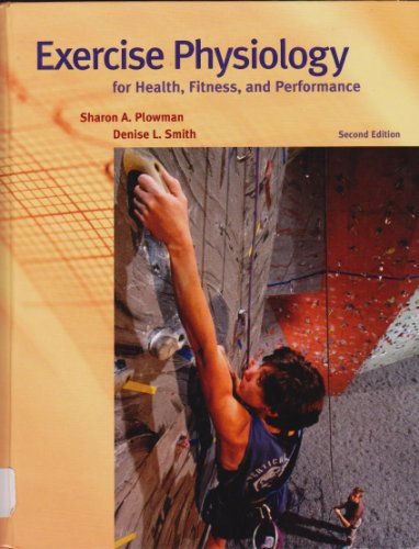 9780805353495: Text Book (Exercise Physiology for Health, Fitness and Performance)