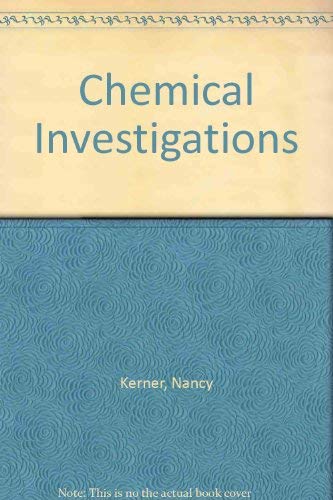 9780805354102: Chemical Investigations