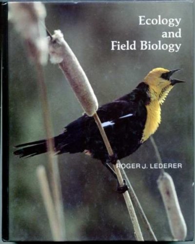 9780805357189: Lederer:Ecology & Field Bio (Benjamin/Cummings Series in the Life Sciences)