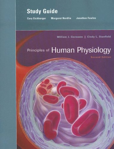 Stock image for Principles of Human Physiology S/G for sale by Better World Books