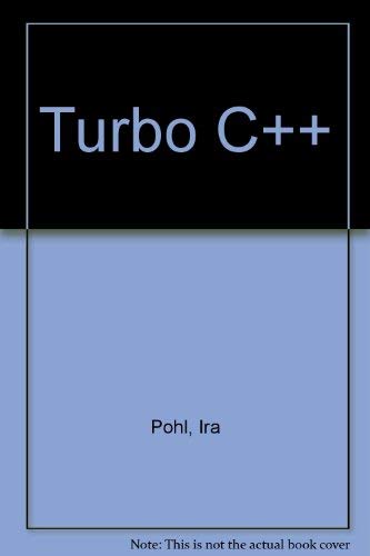 Beispielbild fr Turbo C++ zum Verkauf von More Than Words