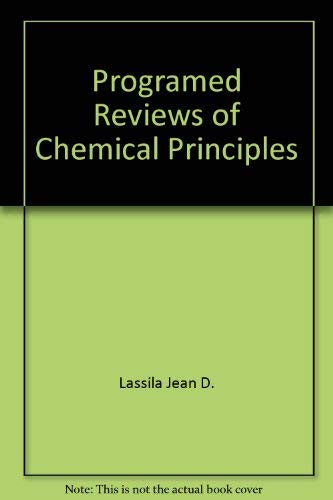 9780805360271: Programed Reviews of Chemical Principles