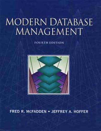 Beispielbild fr Modern Database Management zum Verkauf von Better World Books