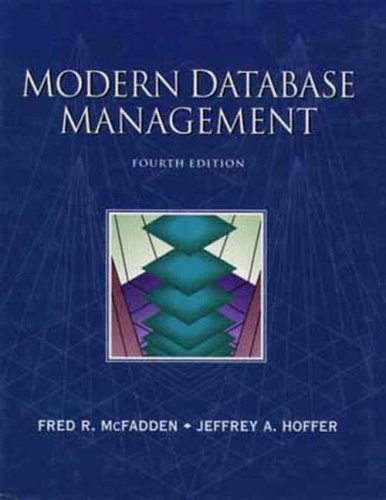 Imagen de archivo de Modern Database Management a la venta por Better World Books