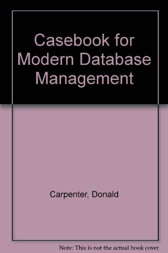 9780805360486: Modern Database Management