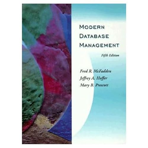 Imagen de archivo de Modern Database Management (5th Edition) a la venta por SecondSale
