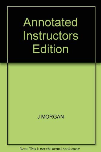9780805365559: Annotated Instructors Edition