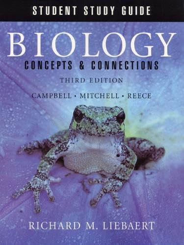 Stock image for Student Study Guide for Biology: Concepts & Connections for sale by SecondSale