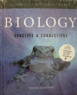 Imagen de archivo de Biology: Concepts and Connections a la venta por Booksavers of MD