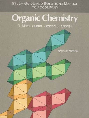 Imagen de archivo de Organic Chemistry: Study Gde.& Solutions Manual a la venta por SecondSale