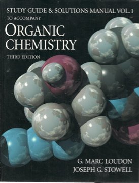 Imagen de archivo de Organic Chemistry: Study Guide and Student Solutions Manual, Volume 1 a la venta por SecondSale