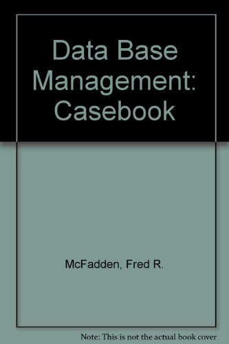 9780805367850: Casebook (Data Base Management)