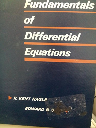 Stock image for Fundamentals of Differential Equations for sale by HPB-Red