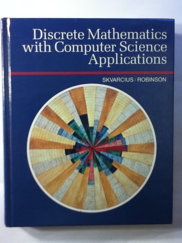 Imagen de archivo de Discrete Mathematics With Computer Science Applications a la venta por Bingo Used Books