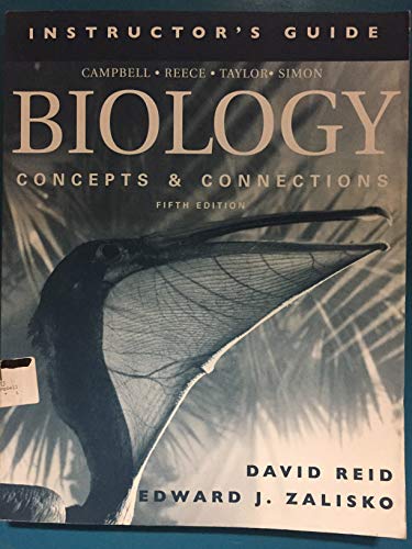 Stock image for Biology Concepts & Connections Instructor's Guide for sale by BooksRun