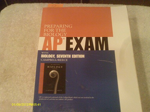 Imagen de archivo de Preparing For The Biology AP Exam: With Biology a la venta por GoldBooks