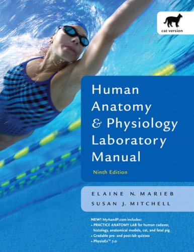 Beispielbild fr Human Anatomy and Physiology Lab Manual, Cat Version (9th Edition) zum Verkauf von HPB-Red