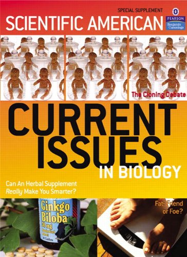 Imagen de archivo de Current Issues in Biology a la venta por Better World Books: West