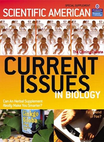 9780805375077: Current Issues in Biology: 1