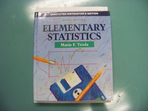 Stock image for Elementary Statistics for sale by Wonder Book