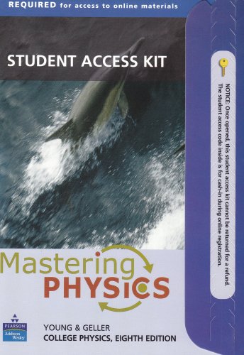 Stock image for Sears & Zemansky's College Physics (Young and Geller) Online Student Access Kit for sale by Campus Bookstore