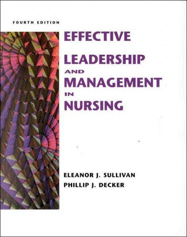 Stock image for Effective Leadership and Nursing Management in Nursing, with Student for sale by Hawking Books
