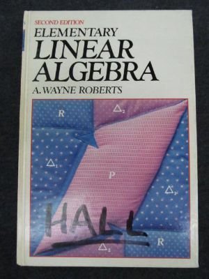 Beispielbild fr Elementary Linear Algebra zum Verkauf von Anybook.com