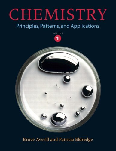 Stock image for Chemistry: Principles, Patterns, and Applications for sale by SecondSale