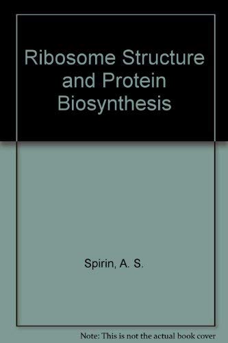 Stock image for Ribosome Structure and Protein Biosynthesis for sale by Plum Books