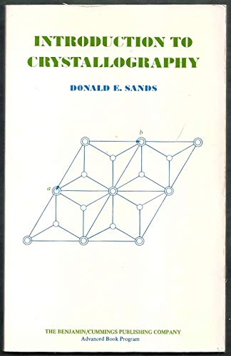 9780805384734: Introduction to Crystallography