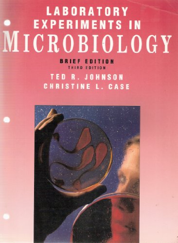 Imagen de archivo de Laboratory Experiments in Microbiology a la venta por The Book Garden