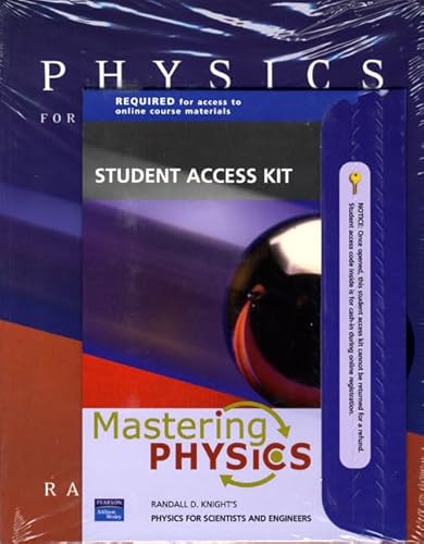 Physics for Scientists & Engineers: A Strategic Approach (Volume 1, Chapters 1-15) (Paperback) (9780805389630) by Knight, Randall D.