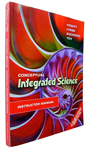 9780805390438: CONCEPTUAL INTEGRATED SCIENCE INSTRUCTOR MAN TEXT & LAB MANUAL (Conceptual Integrated Science, Instructor Manual)