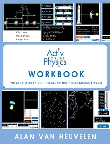 Imagen de archivo de Activphysics Online Workbook: Volume 1: Mechanics, Thermal Physics, Oscillations & Waves a la venta por HPB-Red